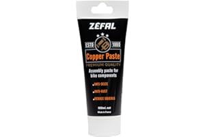 ZEFAL Copper Paste - Pâte de Montage Composants Vélo - Graisse Velo au Cuivre Anti-Grippage - Fabriqué en France - 100 ml