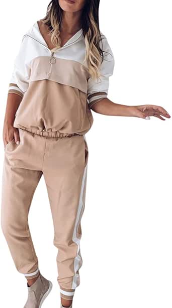 Tuta Sportiva Donna 2 Pezzi - Felpa E Pantalone Per Palestra, Autunno/Inverno - Foto 3