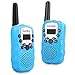 Price comparison product image Kids Walkie Talkies Radio 3KM Range 8 Channels 446MHz Built-in Torch Walky Talky Toys for Kids Children Outdoor Camping Hiking (Blue)