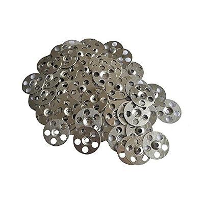 Desineo 50x rondelles de fixation pour panneaux à carreler en acier inox