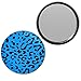 Blue Leopard Print - 55mm Round Compact Mirror