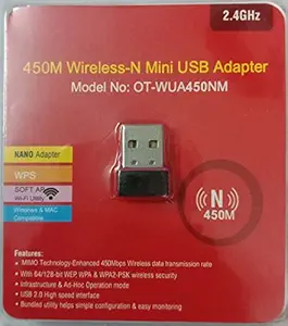 Teflon Wifi 450 m Wireless-N Mini USB Adapter