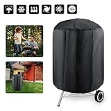 ☀Größe:77*58CM, es ist geräumig und hat eine gute abdeckungfläche, bietet rundum schutz für ihre grill gegen.