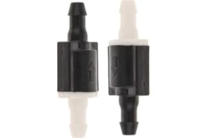 SUCHUANGUANG 2 Piezas limpiaparabrisas válvula de retención de Parabrisas para Highlander para Lexus 85321-26020 válvula de retención de plástico