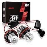 【Anwendbare Modelle umfassen】 Fit für OEM-Fabrik Halogenlampe Gehäuse, die Lichtleistung wird perfekt sein. Verwendbar für BMW E39 (2001 -2003) / E53 (2004 -2006), E65/E66 (2002 -2008) , E60/E61 (2004 -2006) , E63/E64 (2004 -2007.6) , E87 (2004 -2006) / E83 / X3 2007 bis Engel Auge Halo Lichter.