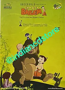 Chhota Bheem Series Vol.9 (Hindi ,English Kids Cartoon Dvd)
