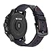 Produktbild Hunpta@ Für HUAMI Amazfit Stratos Smart Watch 2/2S Mode Sport Leder Armband mit Metallverbindern (22 mm) (Marineblau)