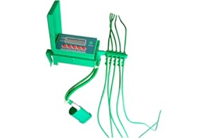 AQUALIN Automatic Watering Timer Irrigation Computer Irrigation System Indoor Drip Irrigation Green