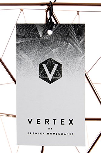 Premier Housewares Vertex Aufbewahrungskorb – Kupfer versilbert - 4