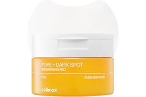 celimax Pore+Dark Spot Brightening Pad | Peeling Pads für vergrößerte Poren, mit Hyaluronsäure, Porenminimizer, nicht reizend, feuchtigkeitsspendend, für empfindliche Haut (40 Pads)