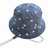 Happy Cherry Verano Sombrero Infantil con Ala Tipo de Pescador Algodón Gorra Protección de...