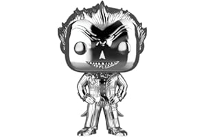Pop Special Edition Funko Games: Batman: Arkham Asylum - The Joker (Chrome) Vinyl Figure #53