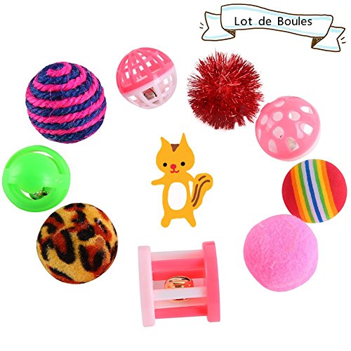 Reefa-Kit-de-Jouet-pour-Chats-Pack-Jouet--Plume-Balles-Jouets--Lherbe-Jouet--McherPoisson