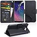 Produktbild Arae Samsung Galaxy A6 2018 Hülle, Handyhülle Galaxy A6 2018 Tasche Leder Flip Cover Brieftasche Etui Schutzhülle für Samsung Galaxy A6 2018