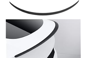 Ywooon Spoiler in Vera Fibra di Carbonio per Tesla Model Y 2020-2024 Spoiler Posteriore Opaco Real Carbon Fiber Spoiler per Bagagliaio Accessori (Vera Fibra di Carbonio Opaca)