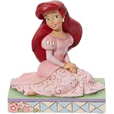 Enesco Disney Traditions by Jim Shore K&uuml;&ccedil;&uuml;k Deniz Kızı Ariel Oturan Kişilik Poz Heykelcik, 8,5 cm, &Ccedil;ok Renkli