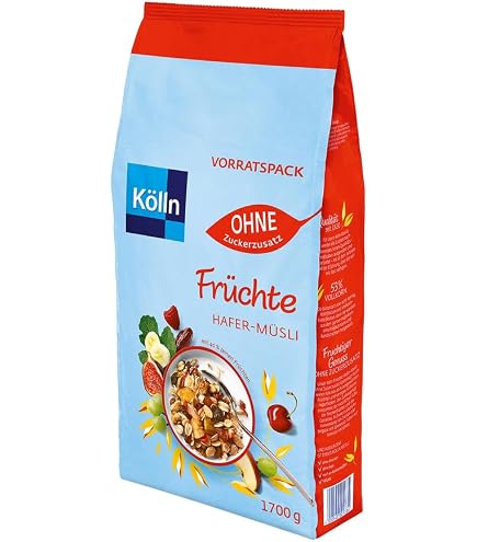 Bauckhof Hafermüsli Früchtetraum Demeter – 4er Pack Ohne Zusätze & Glutenfrei