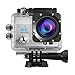 Produktbild LESHP 4K Action Kamera 1080P 12MP Full HD WiFi Sport kamera 1050 mAh wasserdicht Helmkamera 170 ° Weitwinkel mit Zubehör Kits