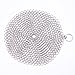 Produktbild wanshop Küche Gusseisen Kettengeflecht von Edelstahl Scrubber, silberfarben, C