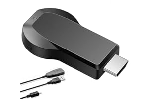 XUJAIOLQP 4K Wireless Display Adapter WiFi 1080P Mobile Screen Mirroring Ricevitore Dongle a TV/Proiettore Ricevitore Supporto Android Mac Windows