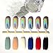 Born Pretty 1g/Box Holographic Laser Powder Nail Glitter Rainbow Pigment Manicure Chrome Pigments