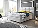 Produktbild Boxspringbett Miami 180x200 cm Kunstleder Weiß