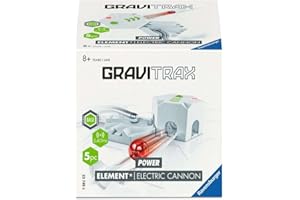 Ravensburger GraviTrax Power Element Electric Cannon 23745 - Espansione Elettronica per la Tua Pista a pallottola, per Marmi e Giocattoli da Costruzione a Partire dagli 8 Anni in su