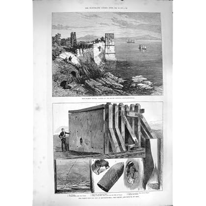 Arme ? Feu De Marbre Shoeburyness de 1877 de Tour Tours de Ch?teau [Cuisine et Maison]