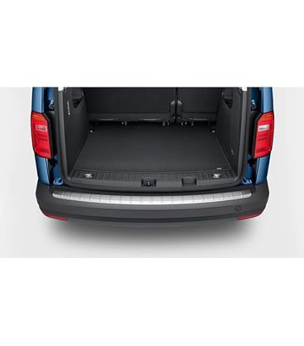 Rear Bumper Protector for VW Caddy III | 2003-2015 Stainless Steel
