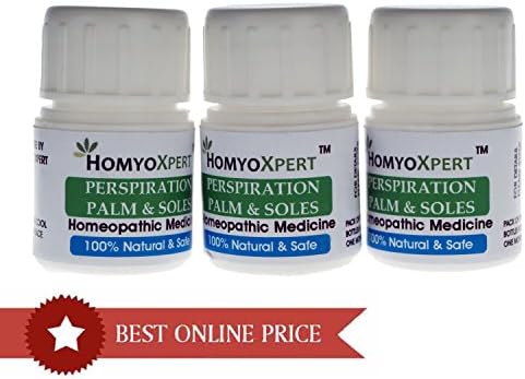 HomyoXpert Perspiration Excessive Palm &amp; Soles Homeopathic Medicine For One Month