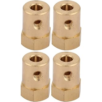 Acoplador De Eje De Abrazadera 4mm A 8mm ServoCity - RobotShop