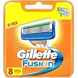 Gillette Fusion Rasierklingen (Für Männer) 8 Stück