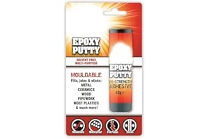 LORD C Epoxy Putty – Heavy-Duty Repair Adhesive for Metal, Pipes, Plumbing, Automotive, and Household Repairs Waterproof, Heat-Resistant, Quick-Setting, Moldable for Cracks, Leaks, and Surface Restorat