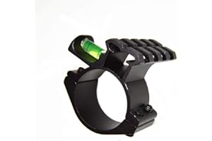 HWZ Scope Spirit Level Bubble Ring of 30mm Diameter with 20mm Weaver Mount Picatinny Adapter of Hunting Accessory