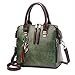 Produktbild FMWLKJ   Retro Pu Leder Damen Handtasche Damen Umhängetasche Designer Umhängetasche Umhängetasche Boston Handtasche