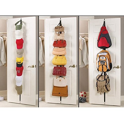 tinxi® Taschen Türgarderobe Kleiderablage Hänger Organizer Regal Cap Kleidung Haken