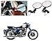Auto Pearl Premium Quality 1 Pair Set of 2 pcs. Adjustable Motorcycle & Scooty Rearview Mirrors Round Handle Bar End Mirror For - Royal Enfield RS.798.00