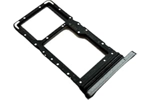 MAINHATTAN MOBILE Simkartenhalter und Micro-SD Fach für Samsung Galaxy Tab A7 LTE 10.4 (2020), Original Ersatzteil, Dunkelgrau