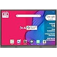 BIG VUE Pro 65 Inch Android 14 Smart Interactive Flat Panel (ADPM) Digital Board, 8 GB RAM 256 GB ROM, Ai-Copilot, Multitouch Screen Display for Teaching, Classroom & Office Use