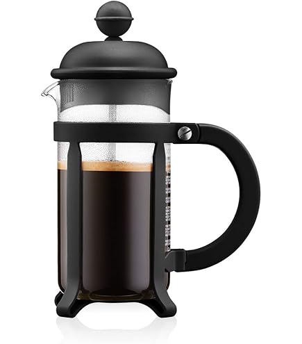 Bodum Chambord Caffettiera Francese A Stantuffo, 8 Tazze (1.0 L), Design Classico In Vetro E Acciaio - 4