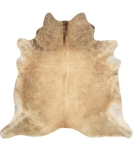Tapis En Cuir De Vachette Patchwork Premium Cowhide – Noir – Neuf Sans Boîte