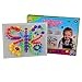 Fajiabao 318pcs Colorful Mushroom Nails Pegboard Intelligence Learning Education Board Jigsaw Puzzle Game Toys Set for Boys Girls Kids Birthday Xmas Gifts