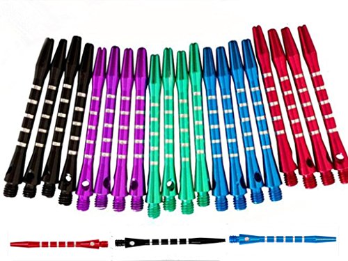 Surpass Oct Dardos (Aluminio, Montaje con o 'Ring, 53mm 5 Colors 25 Pcs