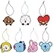 Produktbild GOTH Perhk 7PCS KPOP BTS Bangtan Boys Duft Anhänger Tasche Parfüm Anhänger Solide Parfüm Lufterfrischer Tabletten(BTS)