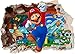 Price comparison product image Super Mario Brothers Hole in Wall 3-3D Printed Vinyl Sticker Decal Children's Bedroom (Small A4)