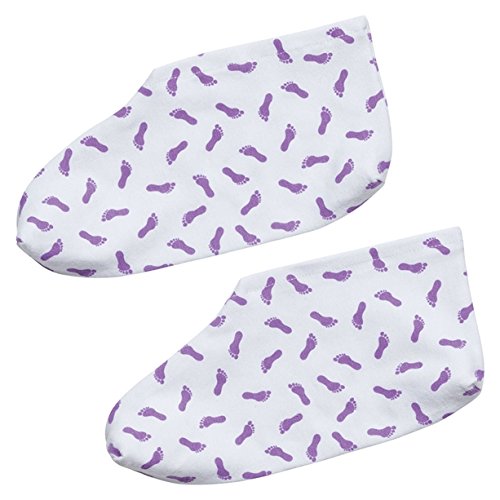Avon Pedicure Moisturising Socks patterned Cotton