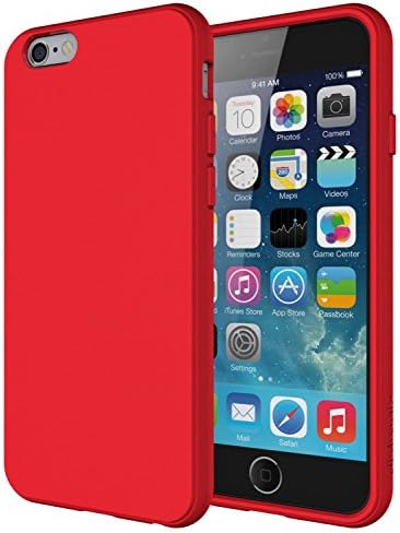 Diztronic Full Matte TPU Cover Case for Apple iPhone 6/6S - Red