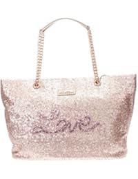 Love Moschino Sequins shopping bag gold