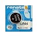 Produktbild Renata LR44 Alkaline-Batterien (76A, AG13, 157, V13GA, RW82, für Taschenrechner, Uhr, Schlüsselfernbedienung, sonstige Geräte, 1,5 V, Blisterpackung)