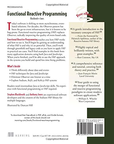 Livres Couvertures de Functional Reactive Programming